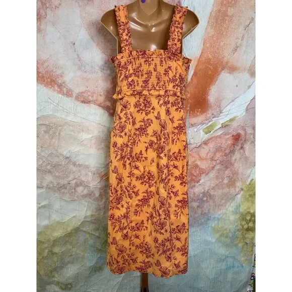 Anthropologie The Linden Slim Square-Neck Dress - Picture 7 of 8